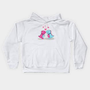 Little Dino Crush Kids Hoodie